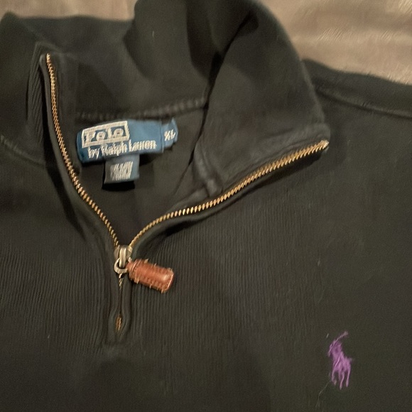 THREE quarter zip sweaters.   Selling all three  together.   Great quality - Picture 5 of 8